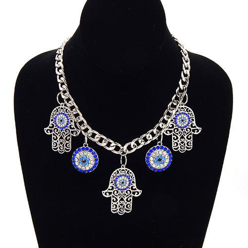 N0566 YN8093 Charms Dangle Necklace