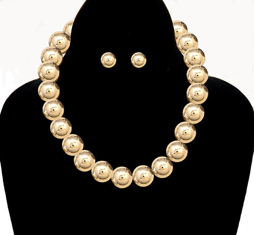 N3044 | Elegant Beaded Necklace Set | YS2244