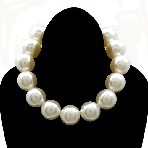 N3106 | Polished Bead Necklace | YS2591