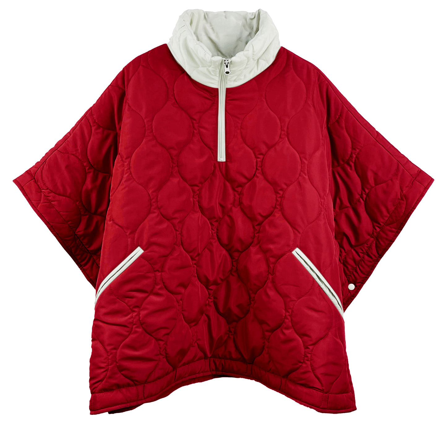 PC68 | Quilted Puffer Poncho | ZCP520125