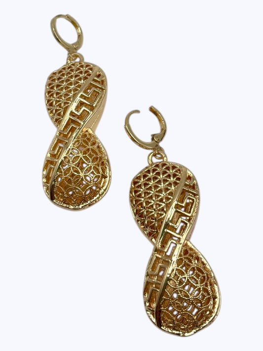 E2484 | Filigree Dangle Earrings | KE2640