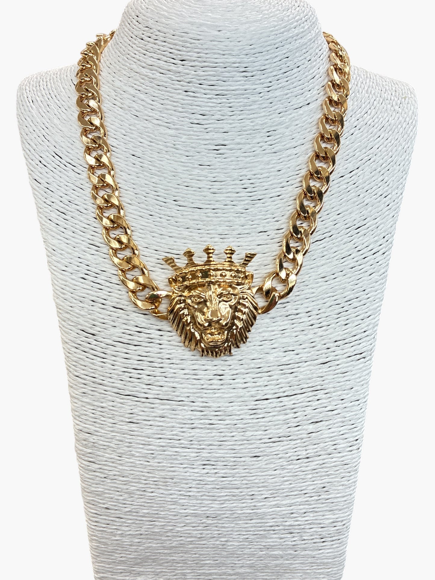 Lion Head Necklace
