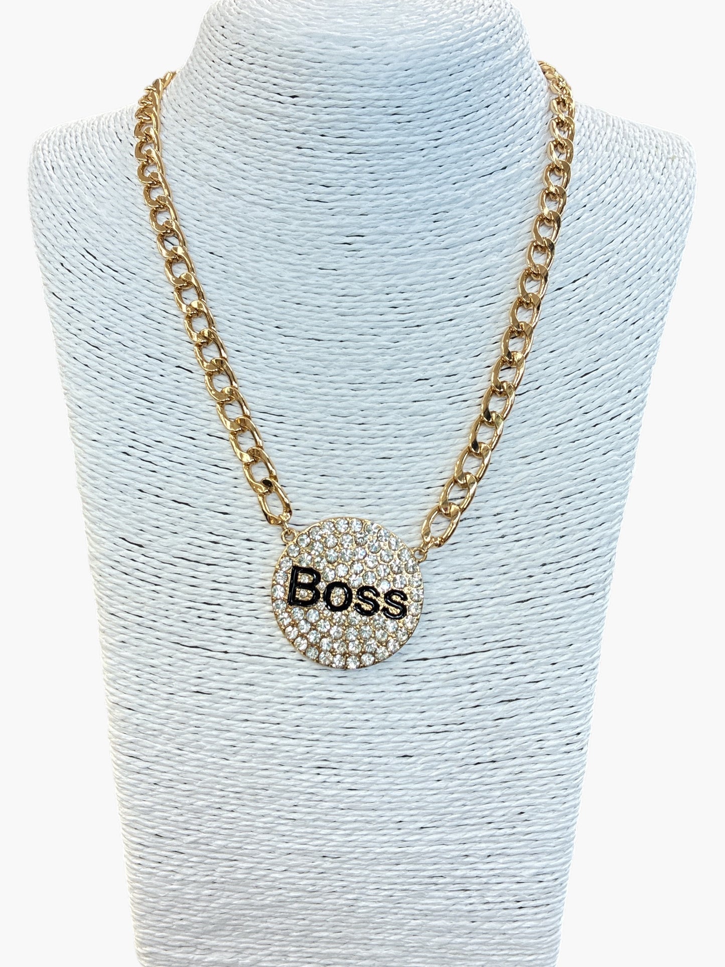 N3228 | Boss Pendant Necklace Set | KS5196
