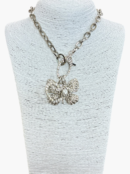 N0348 | Butterfly Charm Necklace Set | JCNE2674